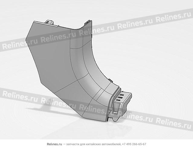 Облицовка стойки передней нижняя правая - 540210***00A8P