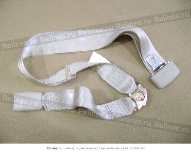 Buckle assy right side safety belt middl