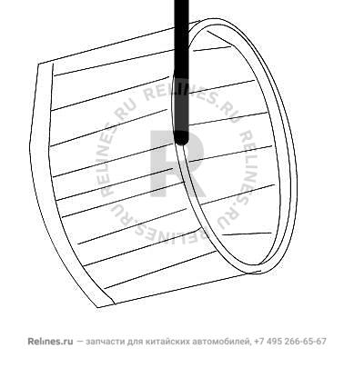 Bearing,needle roller,3RD - R631A***1243