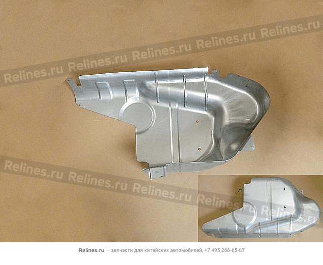 Heat insulator assy-fuel tank - 11011***08XA