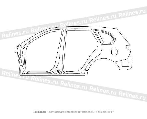 Side Wall assy RH