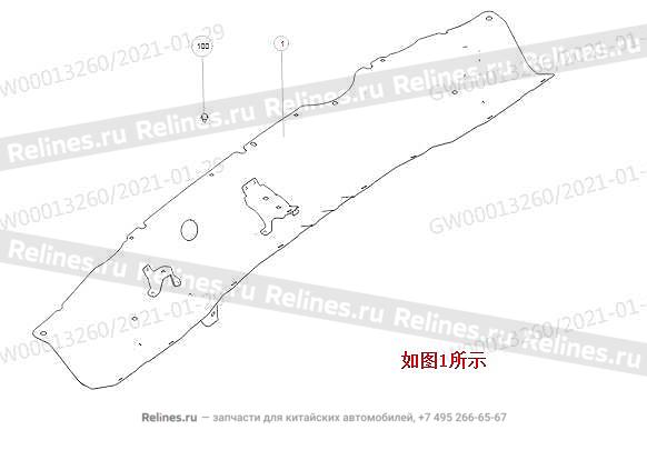 Панель передняя