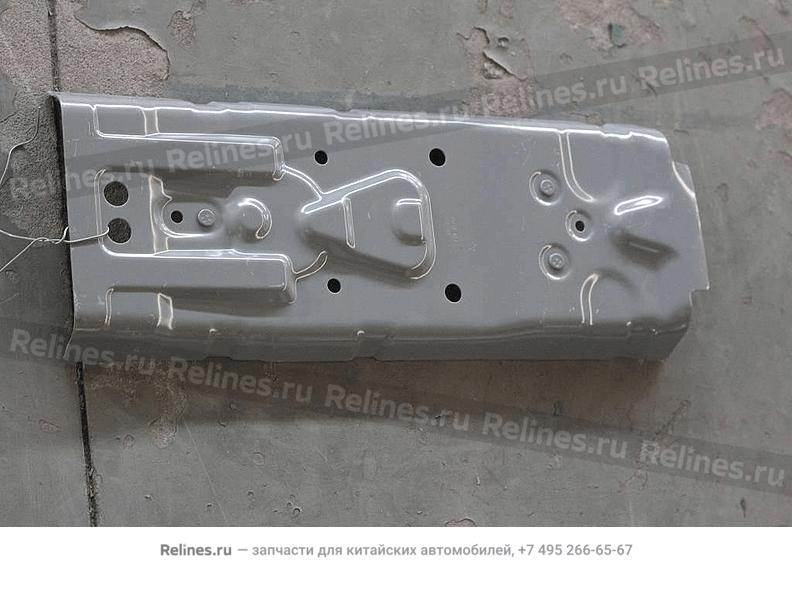 Assy,channel reinforced plate,front Wall