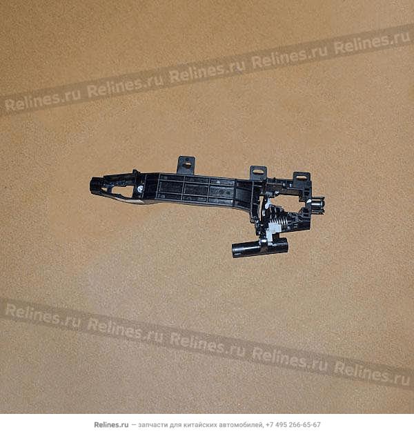 Outside handle base assy RR LH - 4030***7AA