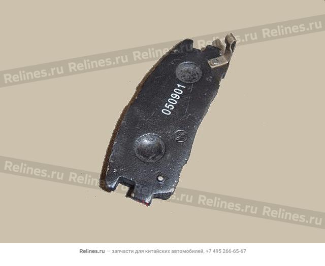 INR brake pad assy(RR brake caliper RH)