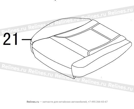 RH case LWR air duct LH - 680233***08AD7