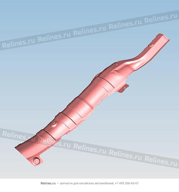 Heat insulation plate 1-SILENCER - J43-***011