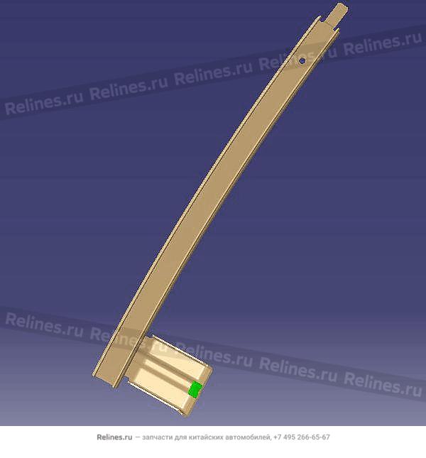 Guide rail f dr RR assy RH