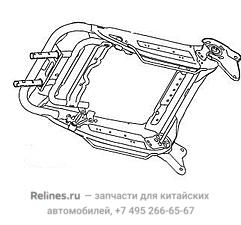 Elec backrest frame assy FR seat RH