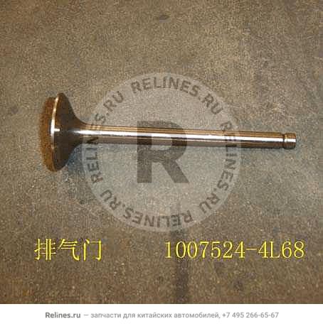 Exhaust valve - 1007***4L68