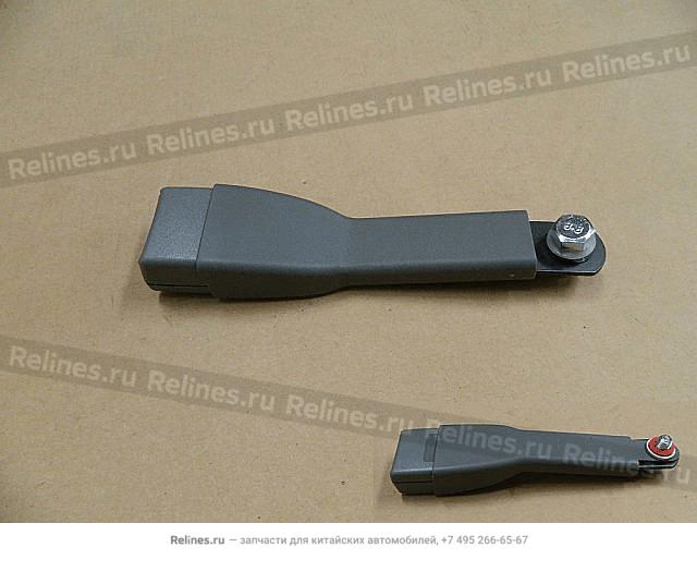 Buckle assy-fr seat belt RH