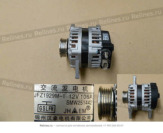 Генератор дв.4G63T - SMW***42