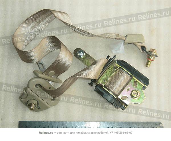 Front left safety belt retractor assy.