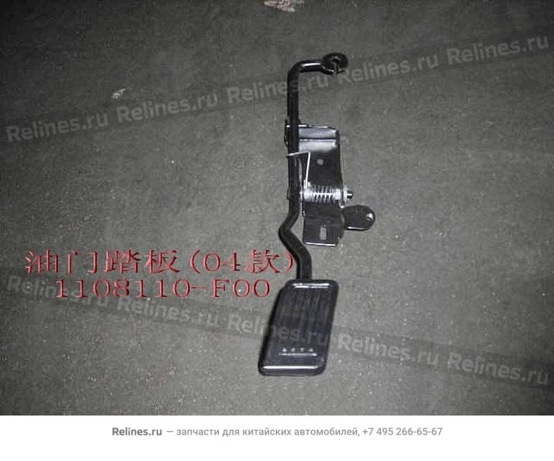 Accelerator pedal assy(04) - 1108***F00