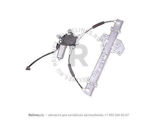 Switch assy-fr door window ragulator LH