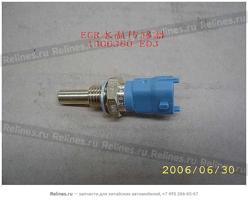 Sensor-egr water temperature(intake supe - 1306***E03