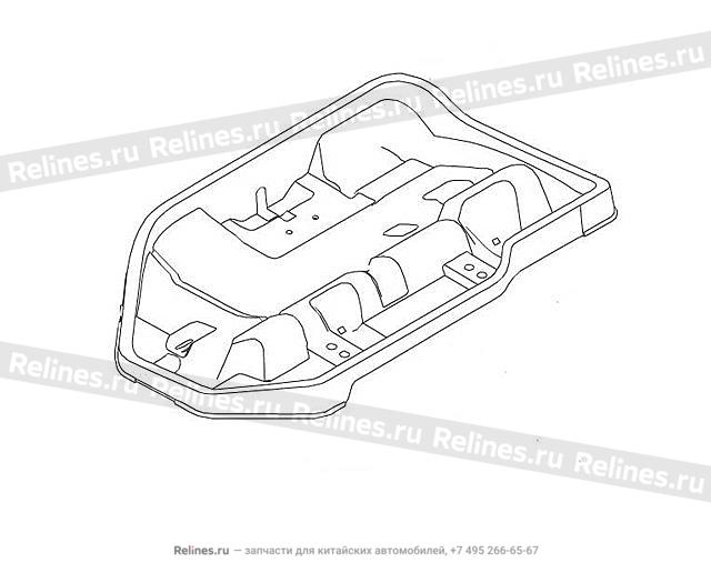 Bottom plate - 70512***80XA