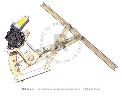 Направляющая заднего правого стекла - S21-***020