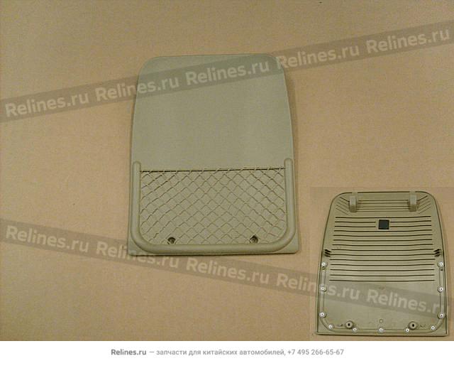 Backrest frame panel assy - 680001***0-003S