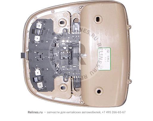 Roof lamp assy-fr