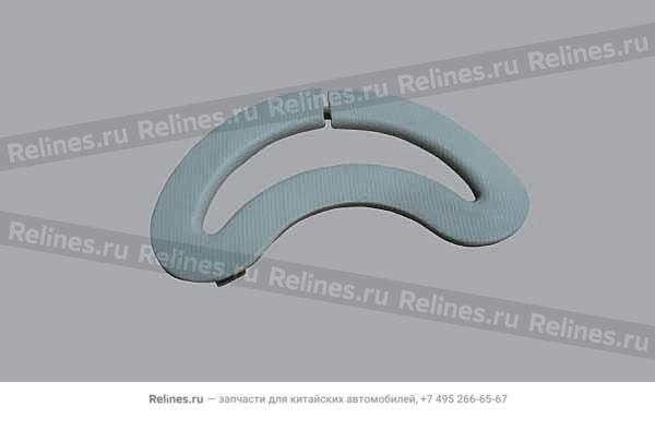 Safety belt baffle-c pillar RH