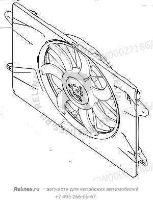 Вентилятор радиатора - 13081***Q00A