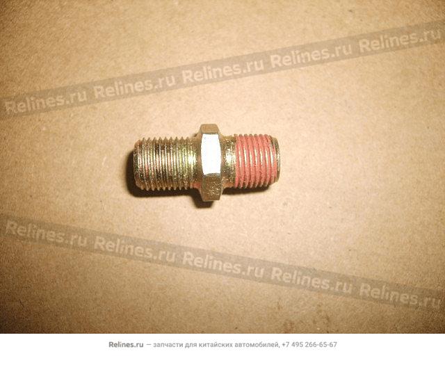 Oil inlet joint-vacuum pump - 355***-X2