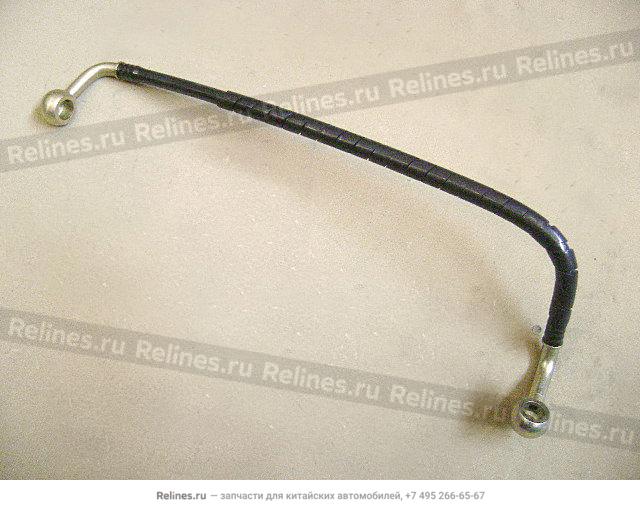 Fuel tank outlet pipe-filter