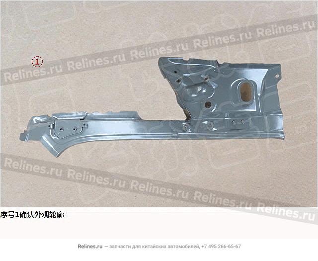 Launder assy side Wall LH - 54011***Y00A