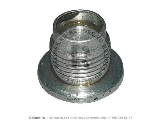 Oil metering bolt