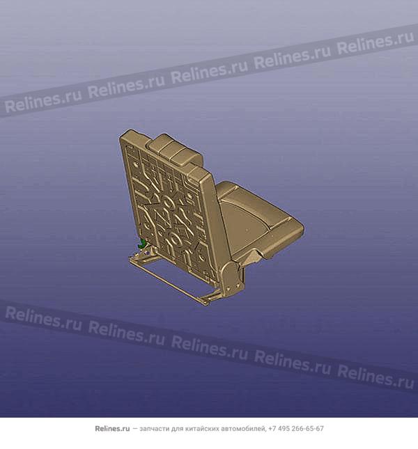 Сиденье правое третьего ряда с пряжкой T18FL3 - 40200***AAABN