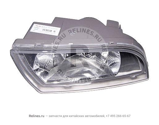 Fog lamp assy-fr RH