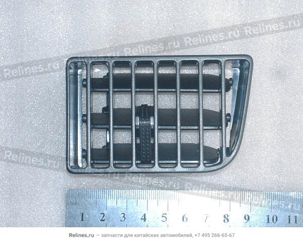 Средний дефлектор вентиляции правая часть