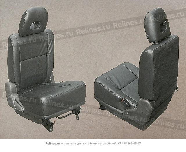 Seat assy middle row One people - 700011***8-0087