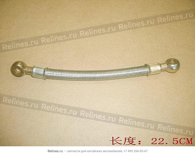 Oil inlet pipe-vacuum boost pump