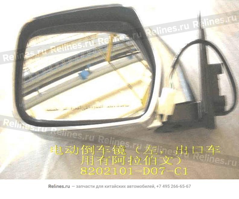 Rearview mirror LH - 82021***07-C1