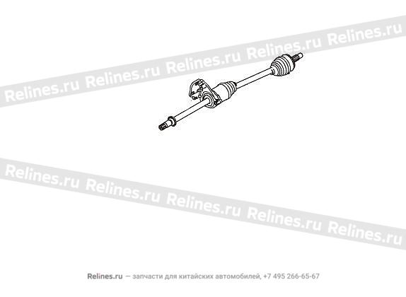 Вал приводной правый - 23034***Y00B