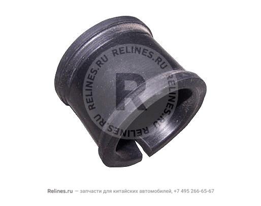 Rubber sleeve-steering gear&sub-frame