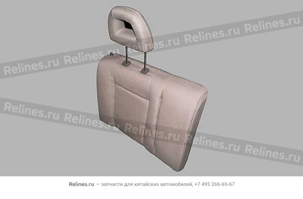 Backrest cushion-rr row RH - A15-7***20BW