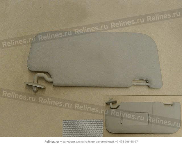 Sun visor assy LH - 820410***4-0310