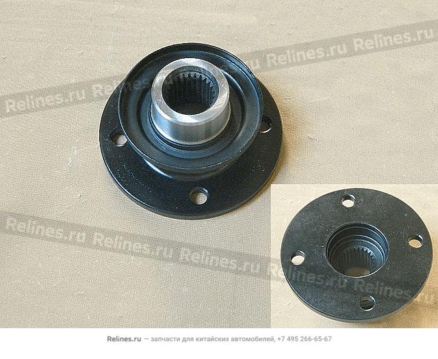 Drive bevel gear flange w/dust shield - 2402***-K54