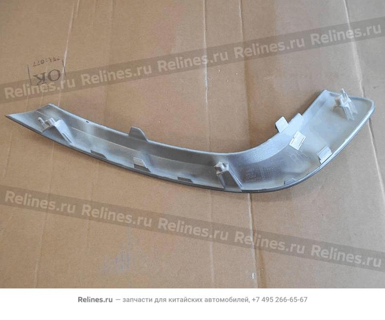 RH trim strip, RR bumper - 60440***0900