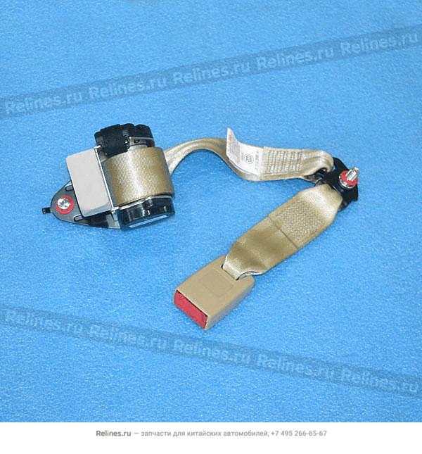 Center seat belt assy RR - J52-5***10BA