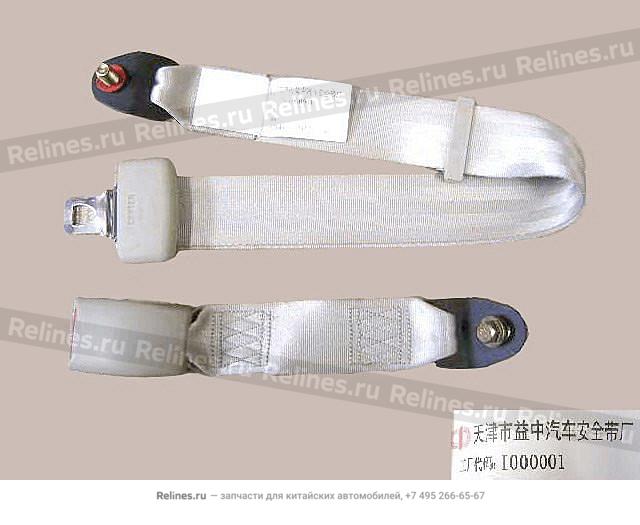 Seat belt assy RR - 5812***B23