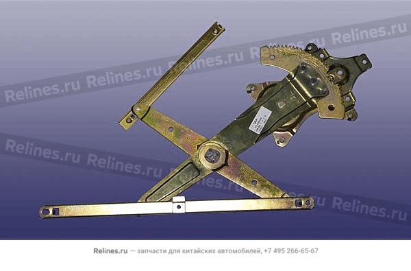 Glass regulator bracket-rr door RH