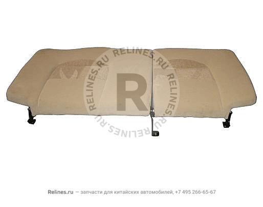 Backrest assy - RR seat