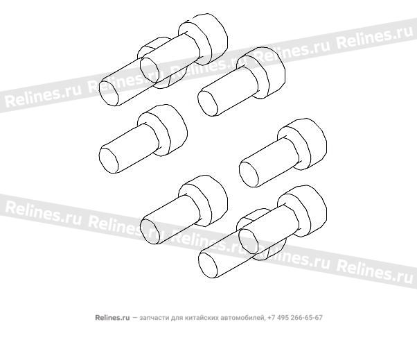 Bolt flywheel