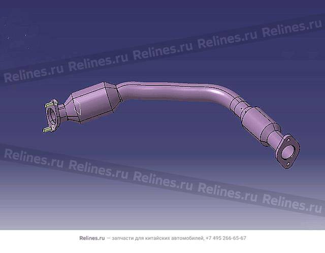 Oxygen catalytic convertor assy - 1205***P28