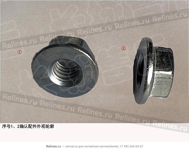 Flange nut - Q32***70E