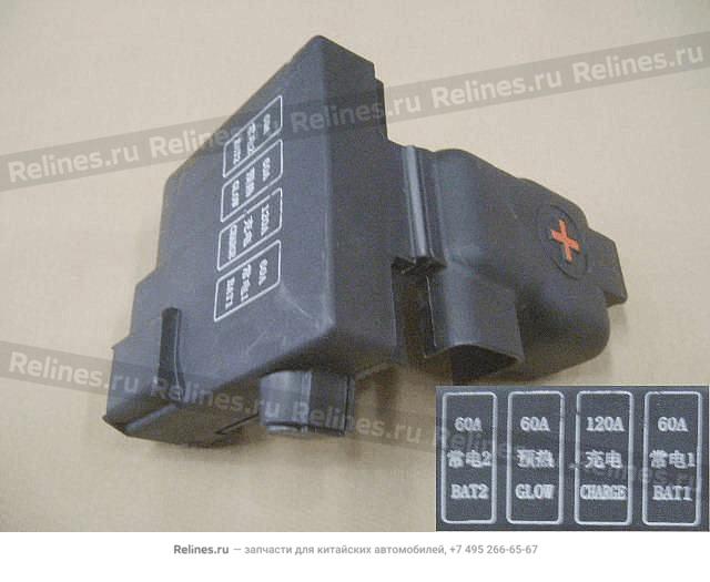 Batt anode fuse block assy - 3722***V08